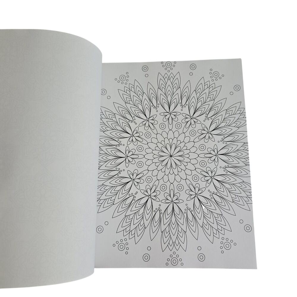 Soothing Color Pattern Collection 2024 Issue 44 Adult Pencil Coloring Book - Picture 3 of 5
